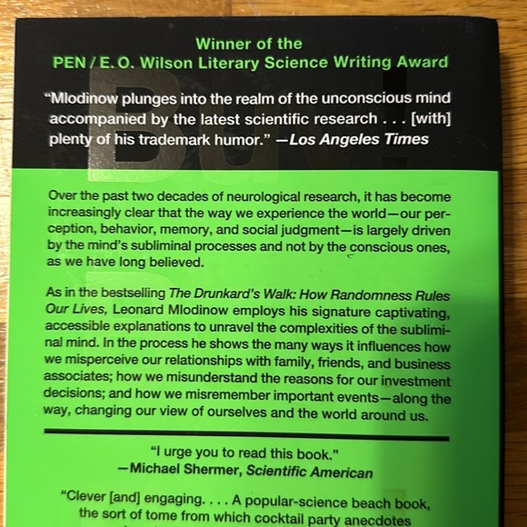 *last chance* “Subliminal. How Your Unconscious Mind Rules Your Behavior” - Picture 7 of 16